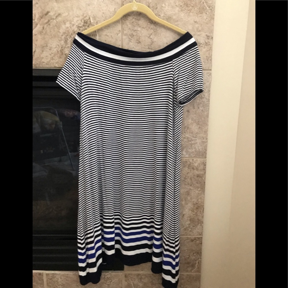 Off the shoulder dress
